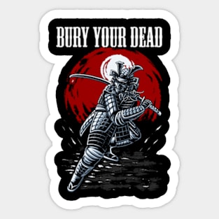 BURY YOUR DEAD MERCH VTG Sticker